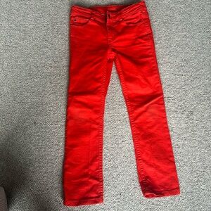 Jacadi red chinos